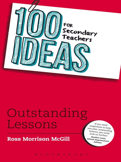 Cover image for 100 Ideas for Secondary Teachers